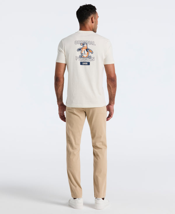 Original Penguin Flat Front Microsanded Chino Pant