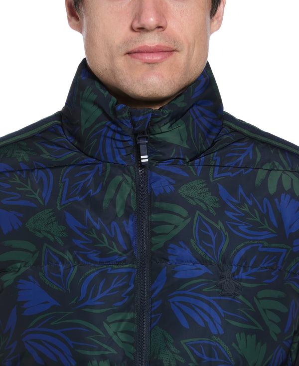 Original Penguin Floral Puffer Jacket
