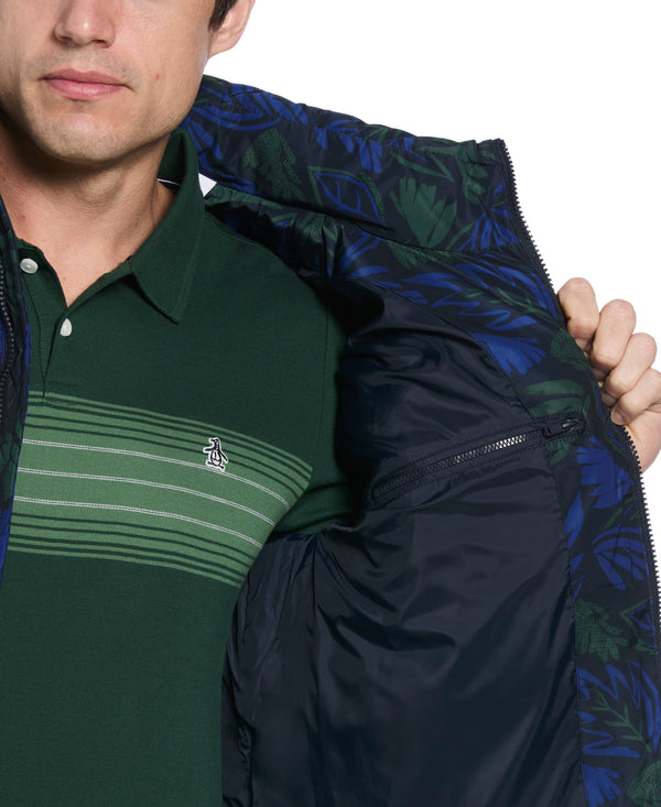 Original Penguin Floral Puffer Jacket