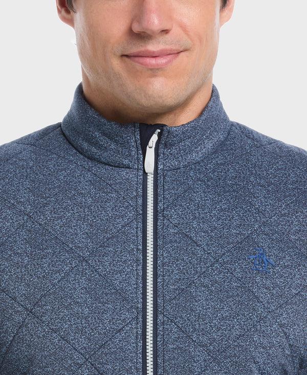 Original Penguin Full Zip Insulated Piping Jacket
