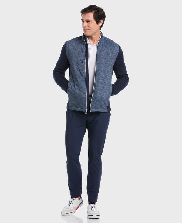 Original Penguin Full Zip Insulated Piping Jacket