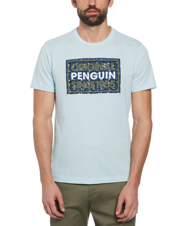original penguin Hi-Def Camo Logo Tee
