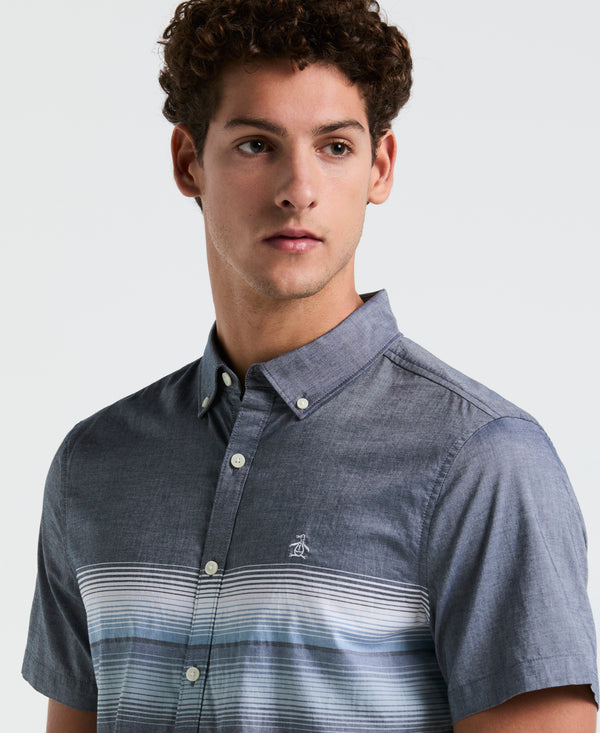 Original Penguin Lawn Gradient Stripe Shirt