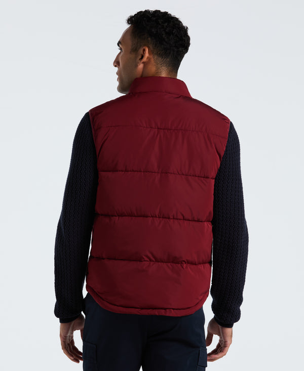 Original Penguin Lightweight Faux Puffer Vest