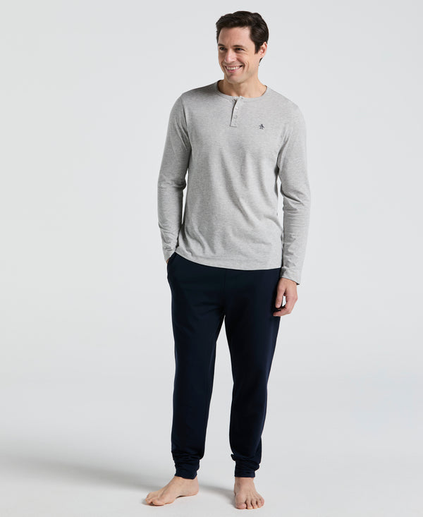 Original Penguin Long Sleeve Henley Shirt