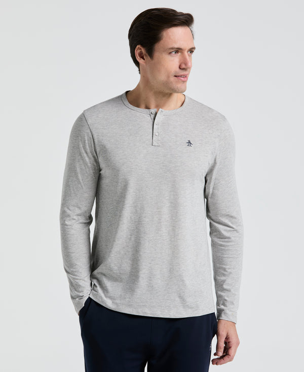 original penguin Long Sleeve Henley Shirt