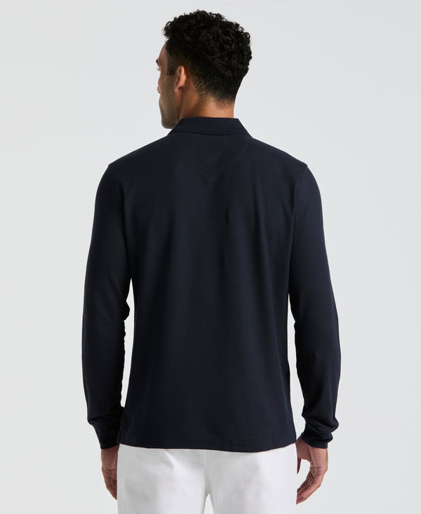Original Penguin Long Sleeve Pique Polo