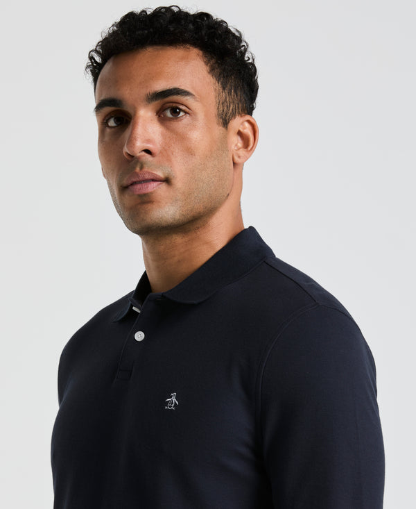 Original Penguin Long Sleeve Pique Polo