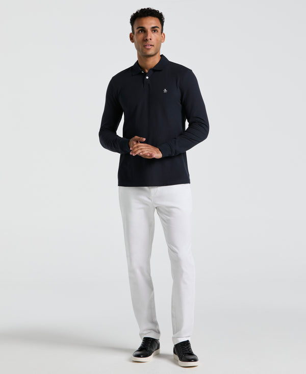Original Penguin Long Sleeve Pique Polo