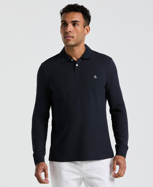 original penguin Long Sleeve Pique Polo
