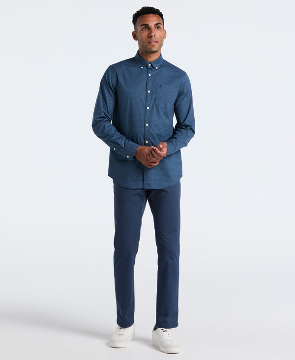 Original Penguin Micro Diamond Cotton Shirt