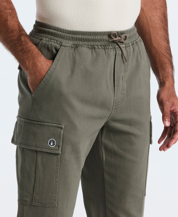 Original Penguin Microsanded Drawstring Cargo Pant