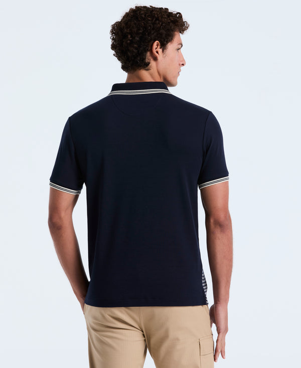 Original Penguin Mini Striped Jacquard Polo