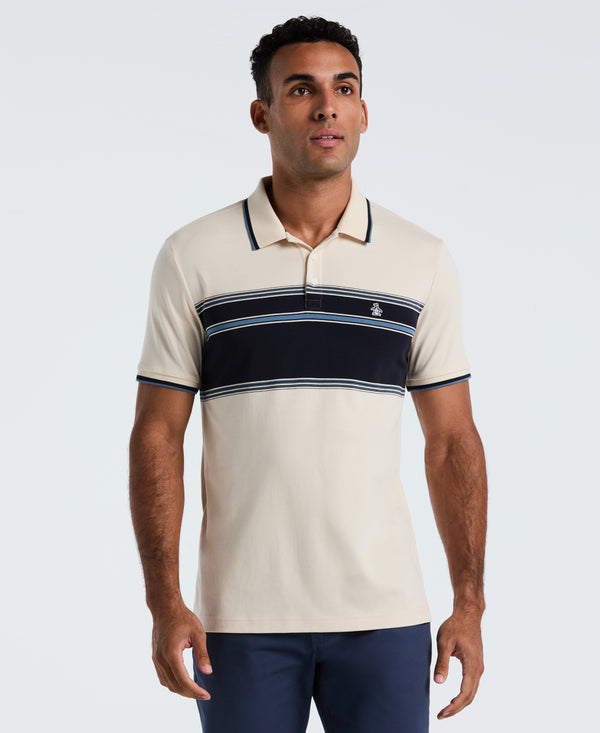 original penguin Organic Cotton Stripe Polo