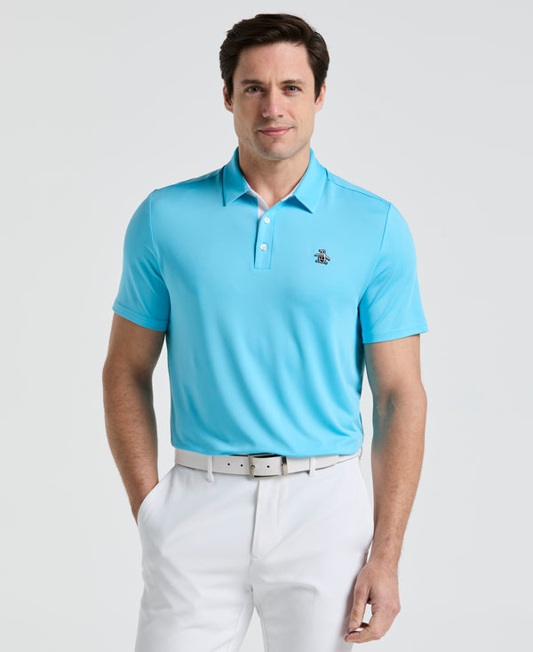 original penguin Original Block Design Golf Polo