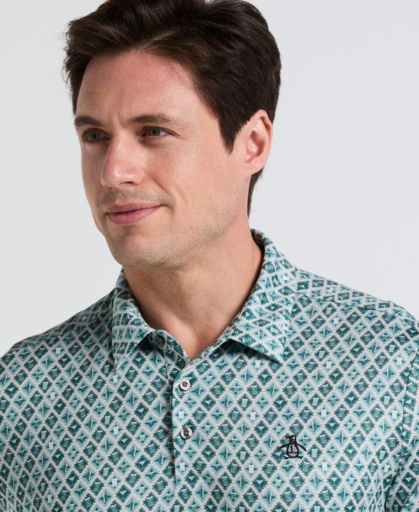 Original Penguin Pete's Batik Cocktail Golf Polo