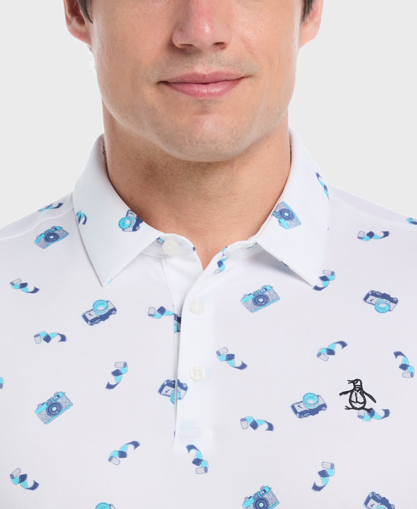 Original Penguin Pete's Camera Golf Polo