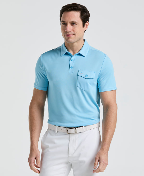 original penguin Pete's Fine Line Golf Polo