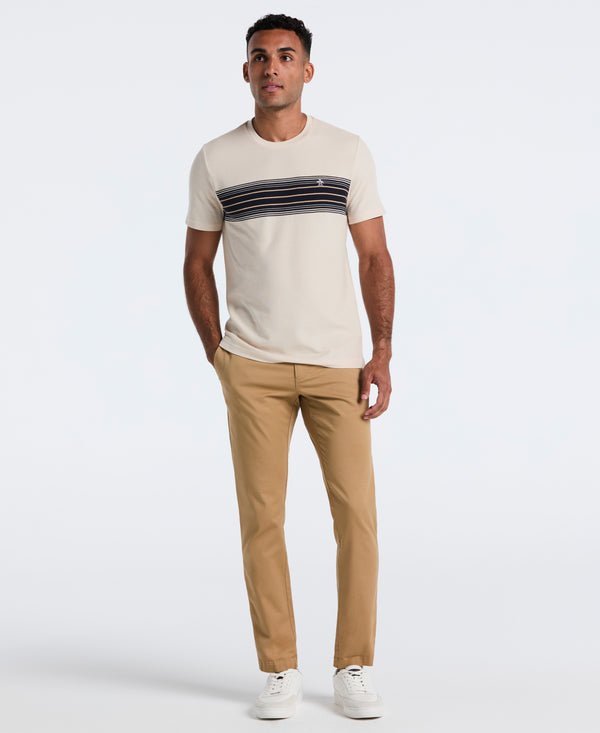 Original Penguin Pique Dye Chest Stripe Tee