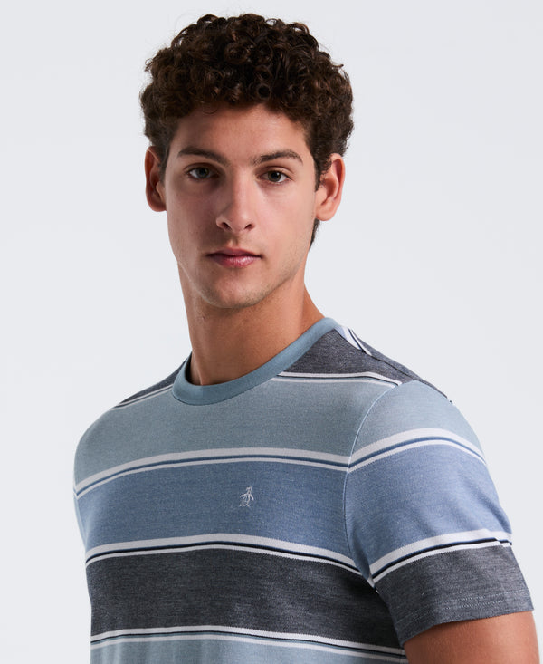 Original Penguin Pique Gradient Stripe Tee
