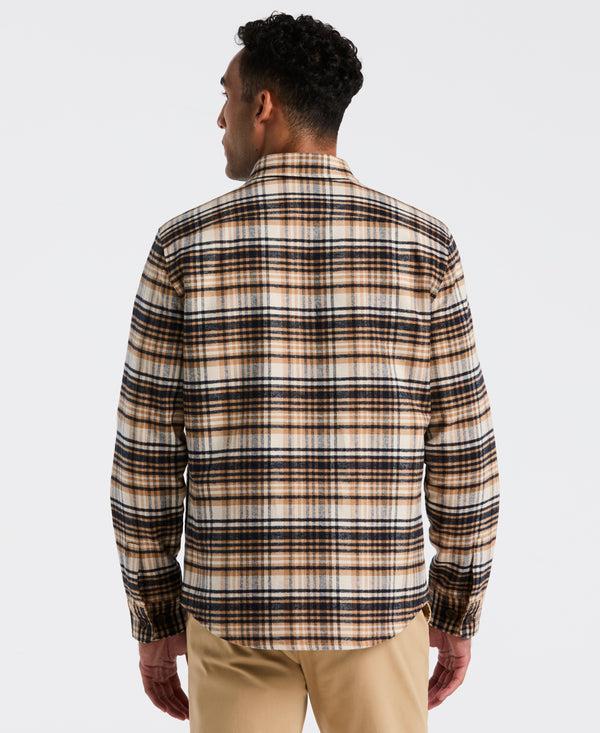 Original Penguin Plaid Flannel Button-Down Jacket