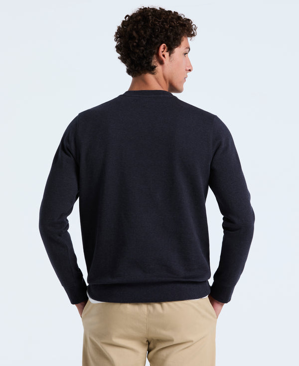 Original Penguin Plaid Logo Fleece Sweatshirt