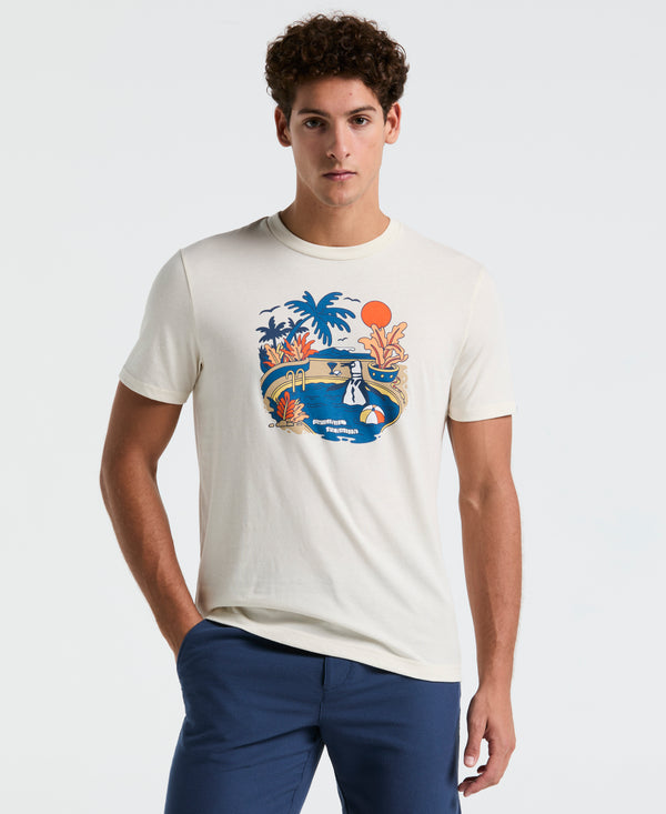 original penguin Pool Pete Jersey Graphic Tee
