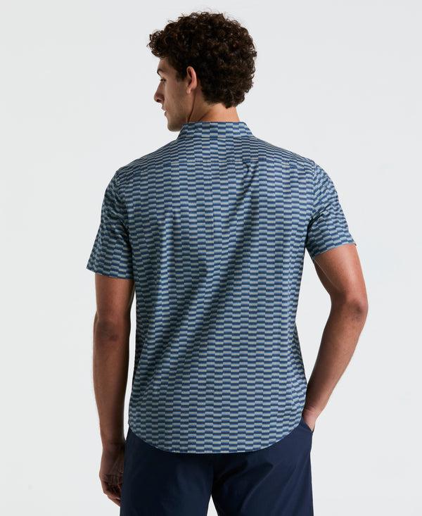 Original Penguin Poplin Line Geo Pocket Shirt