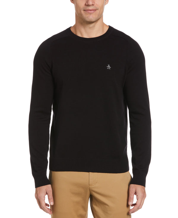 Original Penguin Raglan Crew Neck Sweater