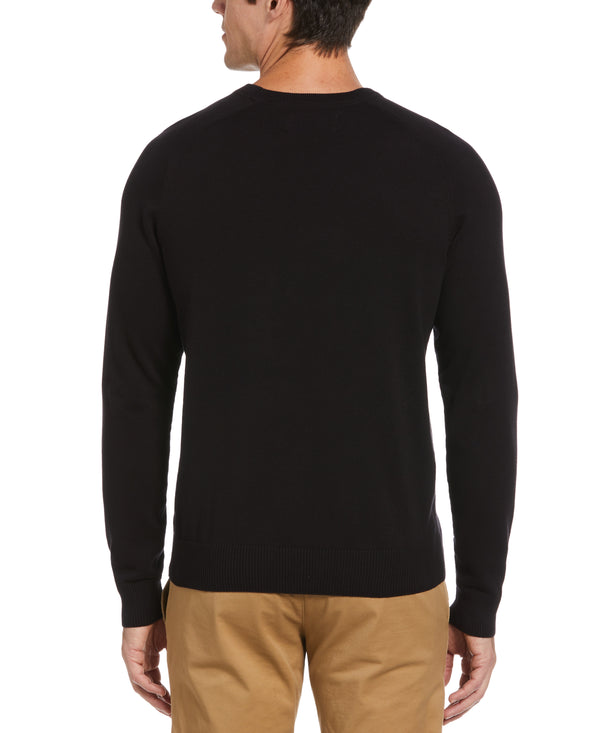 Original Penguin Raglan Crew Neck Sweater