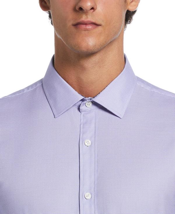 Original Penguin Royal Texture Print Dress Shirt