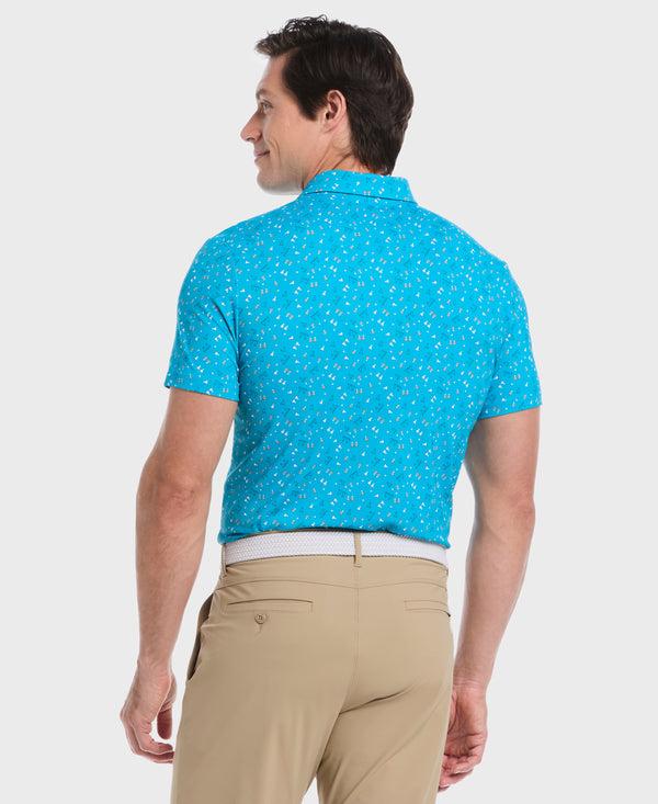 Original Penguin Sake-Tini Novelty Print Golf Polo