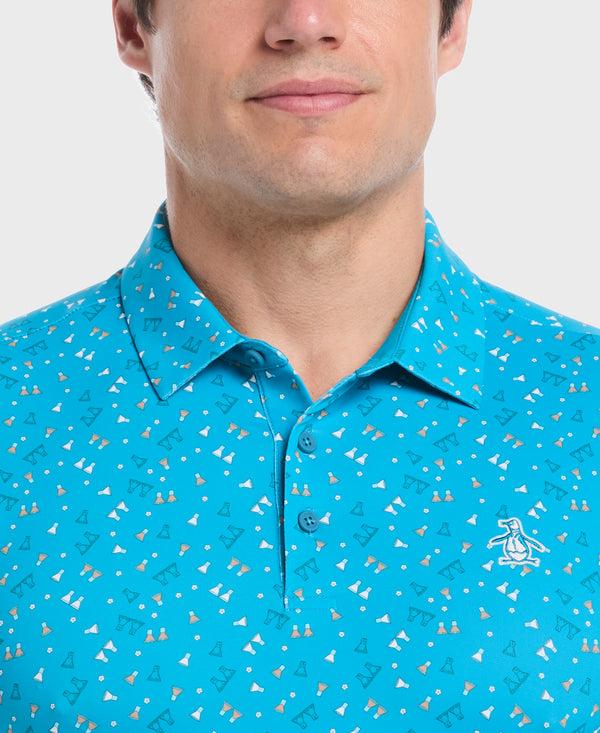 Original Penguin Sake-Tini Novelty Print Golf Polo