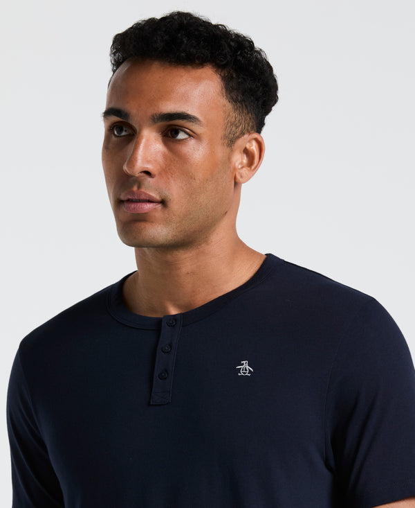 Original Penguin Short Sleeve Henley Shirt