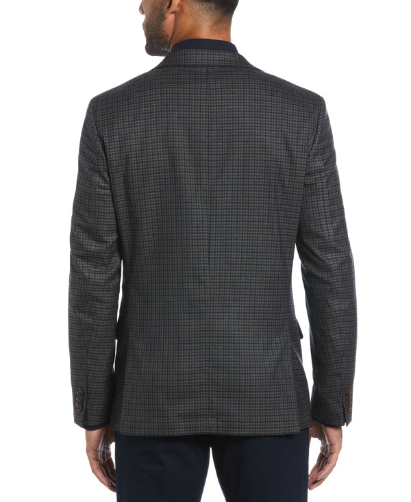 Original Penguin Slim Fit Mini Plaid Sport Coat