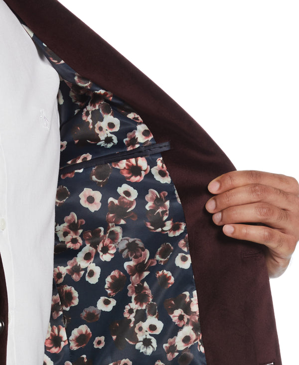 Original Penguin Slim Fit Velvet Sport Coat
