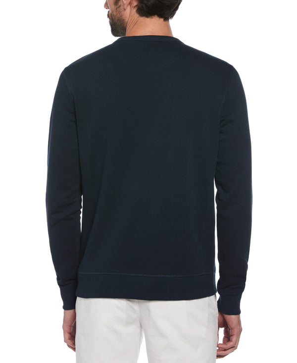 Original Penguin Sticker Pete Fleece Sweatshirt