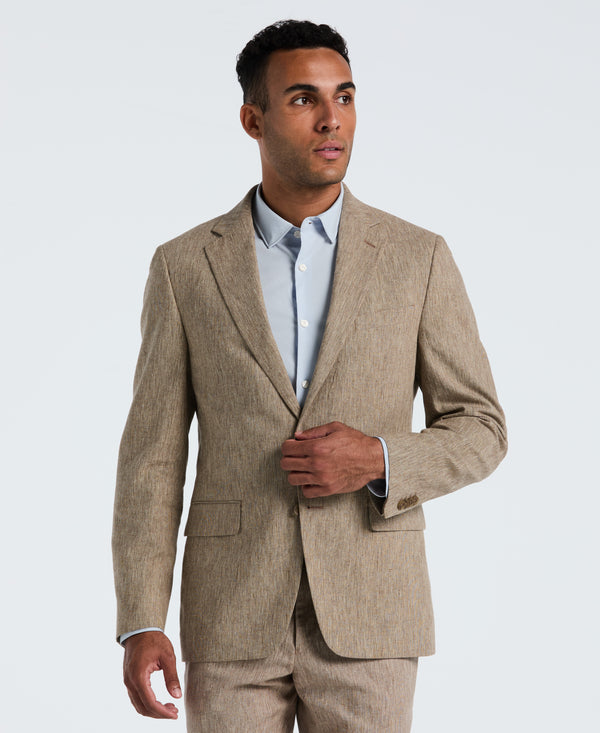 original penguin Tan Linen Suit Separate Jacket