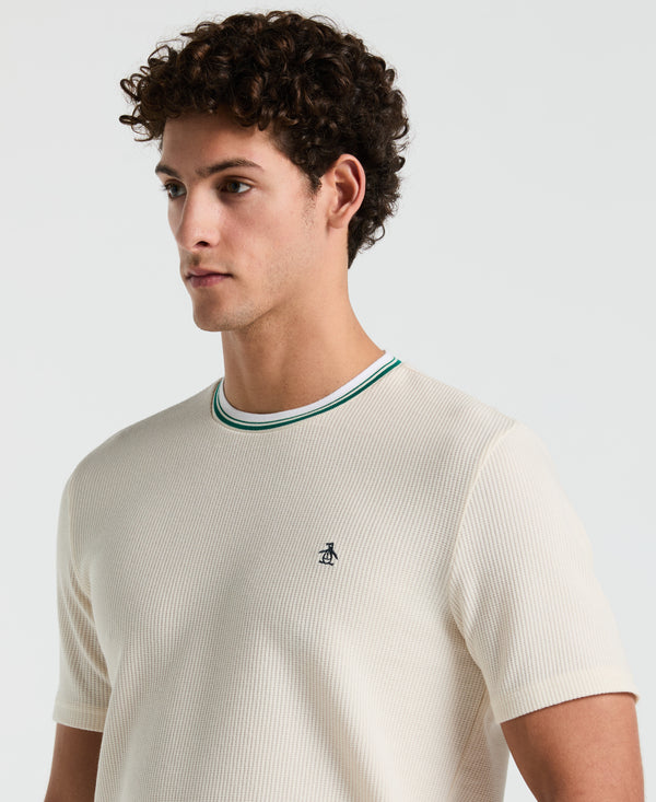 Original Penguin Textured Ringer Tee