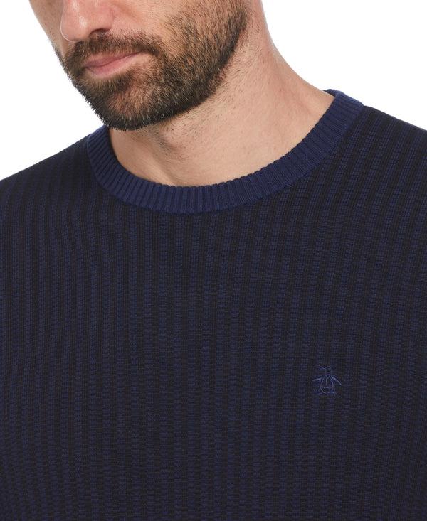 Original Penguin Tonal Jacquard Sweater