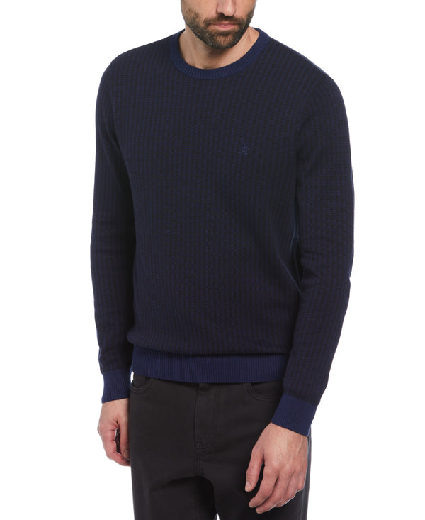 original penguin Tonal Jacquard Sweater