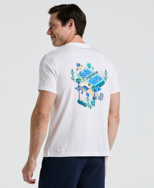 Original Penguin Trademark Paddle Graphic Tee