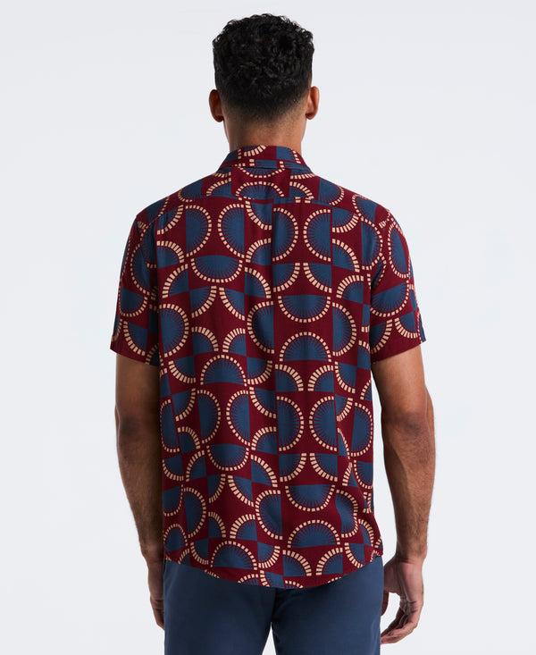 Original Penguin Viscose Printed Button-Down Shirt
