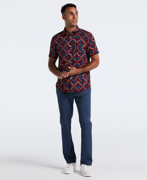 Original Penguin Viscose Printed Button-Down Shirt