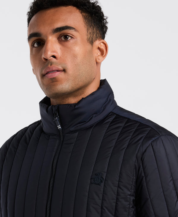 Original Penguin Weave Quilted Jacket