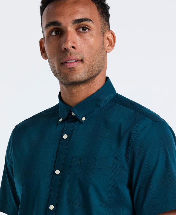 Original Penguin Weave Tonal Plaid Shirt