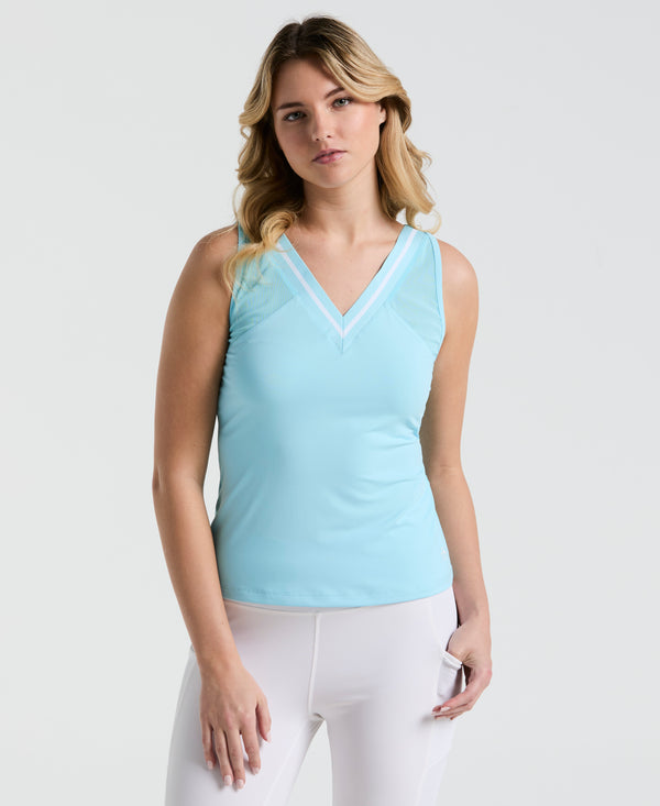 original penguin Women's Color Block Tank Top