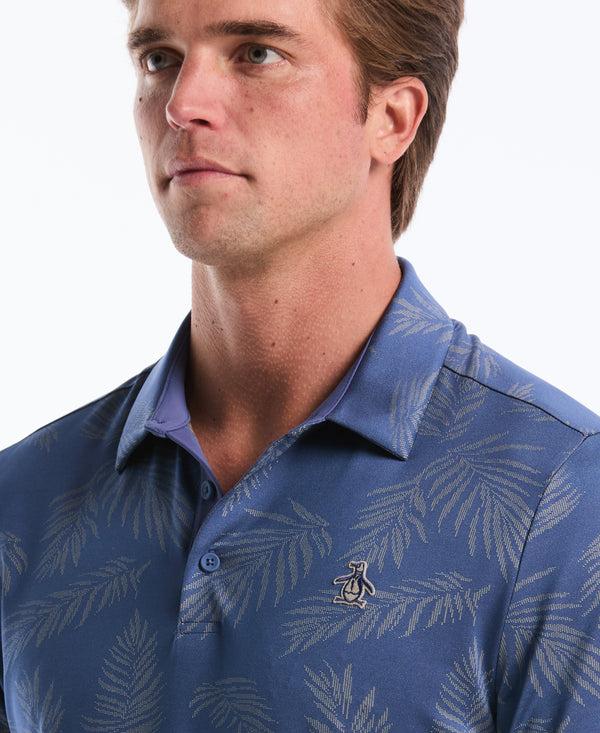 Original Penguin Pete's Botanical Jacquard Golf Polo
