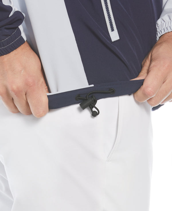 Original Penguin Quarter Zip Color Block Golf Jacket