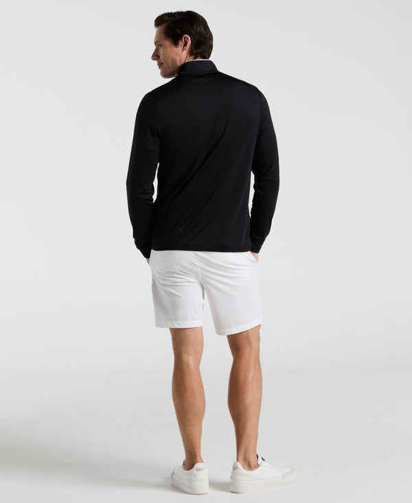 Original Penguin Quarter Zip Striped Golf Pull-Over